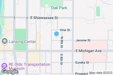 Map image of the property - 815 Jerome St