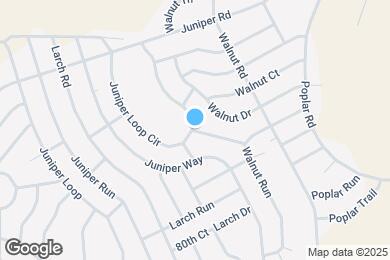 Map image of the property - 31 Walnut Run Ct