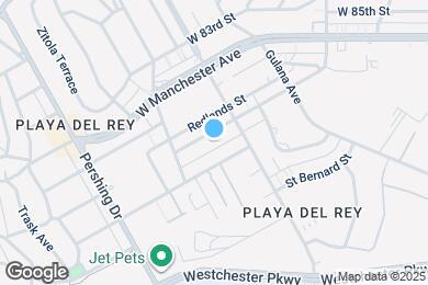Map image of the property - 8130 Redlands St