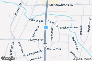 Map image of the property - 4026 N State St