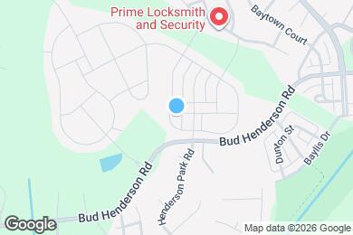 Map image of the property - 9805 Rayneridge Drive