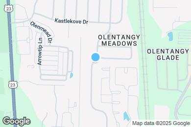 Map image of the property - 8686 Olenbrook Dr