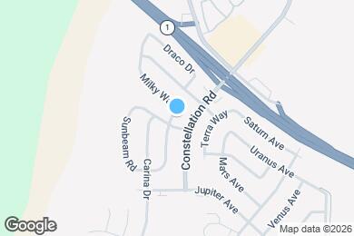 Map image of the property - 497 Milky Way