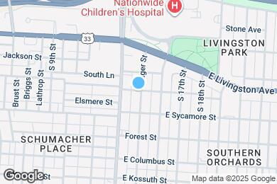 Map image of the property - 693 Wager St
