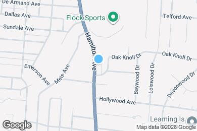 Map image of the property - 6512 Hamilton Ave