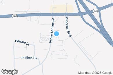 Map image of the property - 38 Princeton Glen Ct