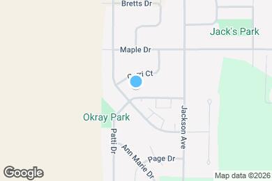 Map image of the property - 3360 Patti Dr