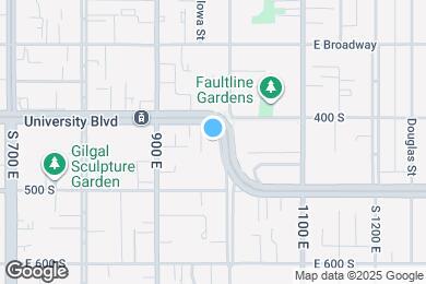 Map image of the property - 426 S 1000 E