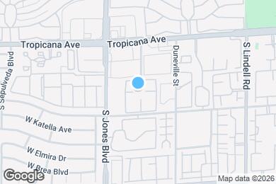 Map image of the property - 5000 Red Rock