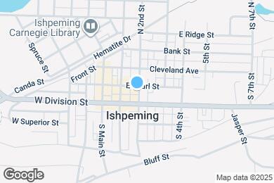 Map image of the property - 208 S 2nd St