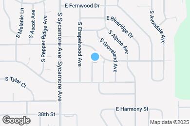 Map image of the property - Spacious 5-Bedroom Home with Modern Update...