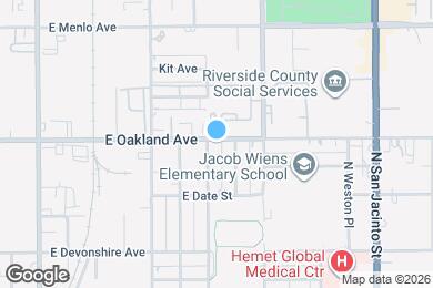 Map image of the property - 701 E Oakland