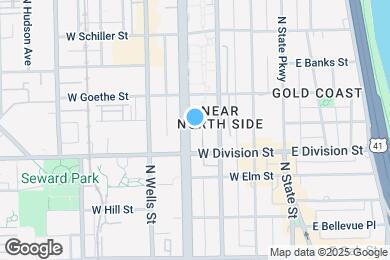 Map image of the property - 1225 N LaSalle St