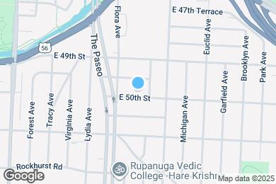 Map image of the property - 1526 E 50th St