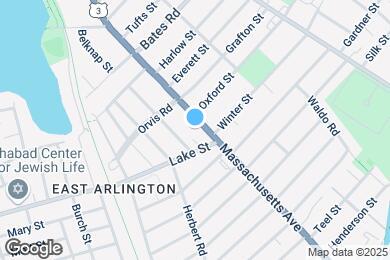 Map image of the property - 220 Massachusetts Ave