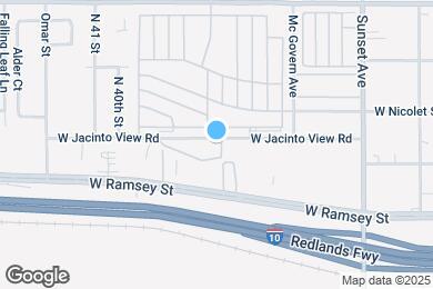 Map image of the property - 3802 W Jacinto View Rd