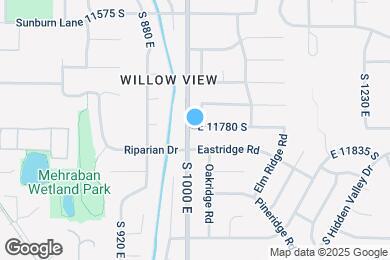 Map image of the property - 1008 E 11780 S