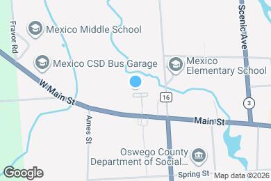 Map image of the property - Kimberly Apartments