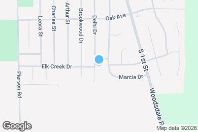 Map image of the property - 928 Delhi Dr