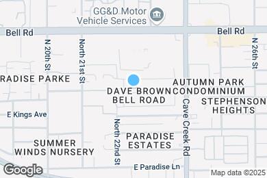 Map image of the property - 2214 E Aire Libre Ave