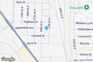 Map image of the property - 2820 Robinsdale Ave
