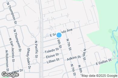 Map image of the property - 1612 N 6th St