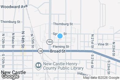 Map image of the property - 206 N 17th St