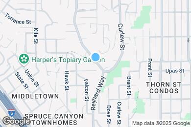 Map image of the property - 3434 Reynard Way