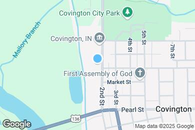Map image of the property - Wabash Shores Apartments
