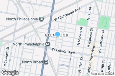 Map image of the property - 1327 W Seltzer St