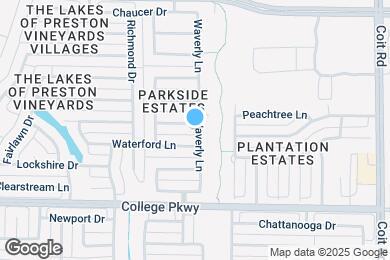 Map image of the property - 11821 Cotswold Dr