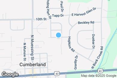 Map image of the property - 11853 E Michigan St