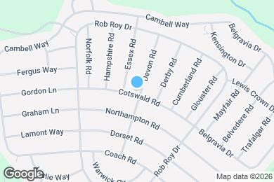 Map image of the property - 4140 Devon Dr