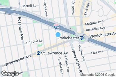 Map image of the property - 1320 Thieriot Ave