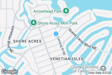 Map image of the property - 1885 Shore Acres Blvd NE