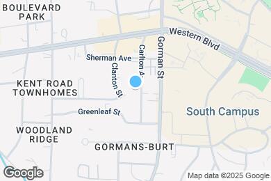 Map image of the property - 1140 Carlton Ave