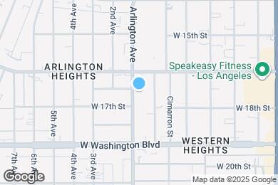 Map image of the property - 1656 Arlington Ave