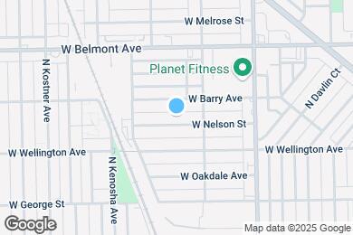 Map image of the property - 4130 W Nelson St