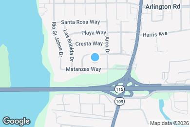 Map image of the property - 5433 Matanzas Cir