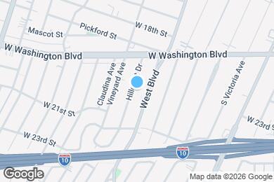 Map image of the property - 2000 Hillcrest Dr