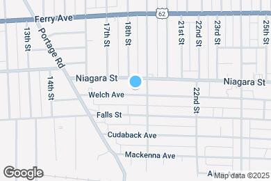 Map image of the property - 1790 Welch Ave