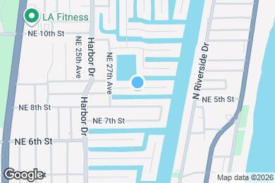 Map image of the property - 2770 NE 8th Ct