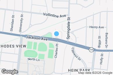 Map image of the property - 2156 Jackson Ave