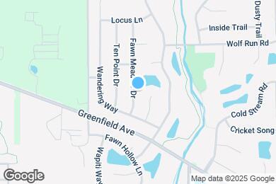 Map image of the property - 15254 Fawn Meadow Dr