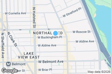 Map image of the property - 652 W Buckingham Pl