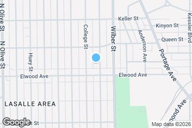 Map image of the property - 1421 N Adams St