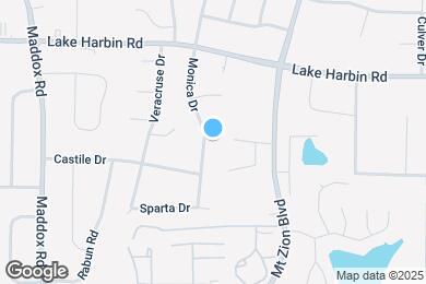 Map image of the property - 6418 Monica Dr