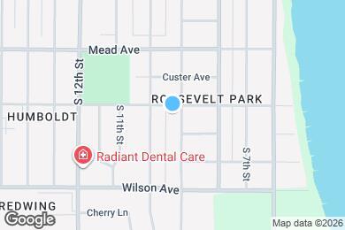 Map image of the property - 2712 S 9th St