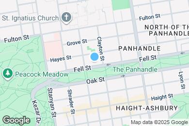 Map image of the property - 1944 Fell St