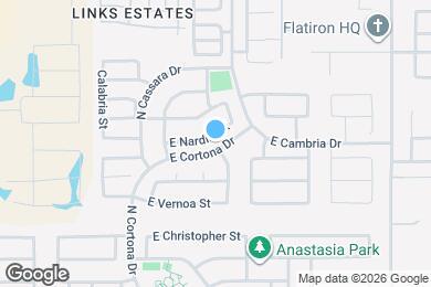 Map image of the property - 1069 E Nardini St